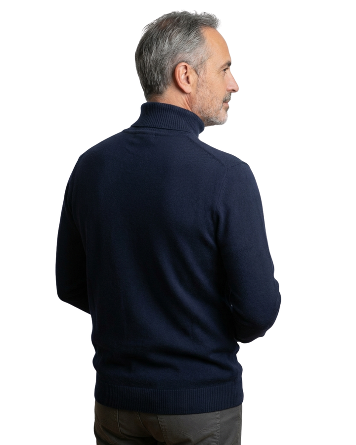PULL COL ROULÉ CLASSIQUE POUR HOMME