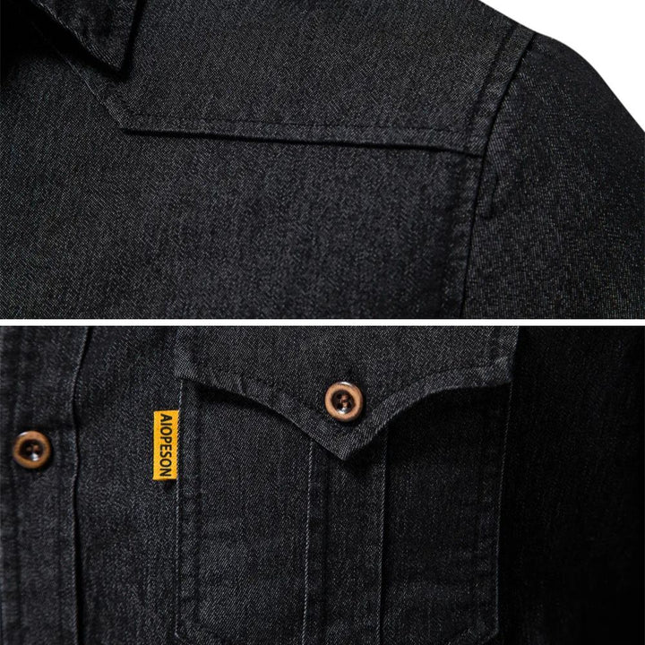 LAURENT MONACO | CHEMISE EN DENIM POUR HOMME