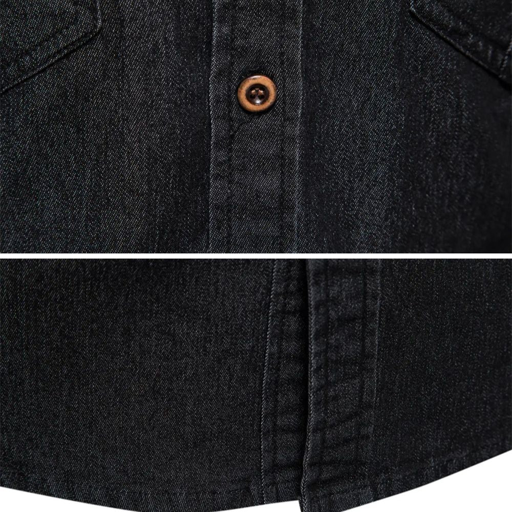 LAURENT MONACO | CHEMISE EN DENIM POUR HOMME