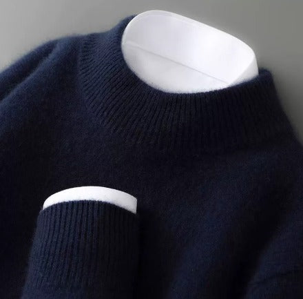 Sylvie | Pull en cachemire col montant