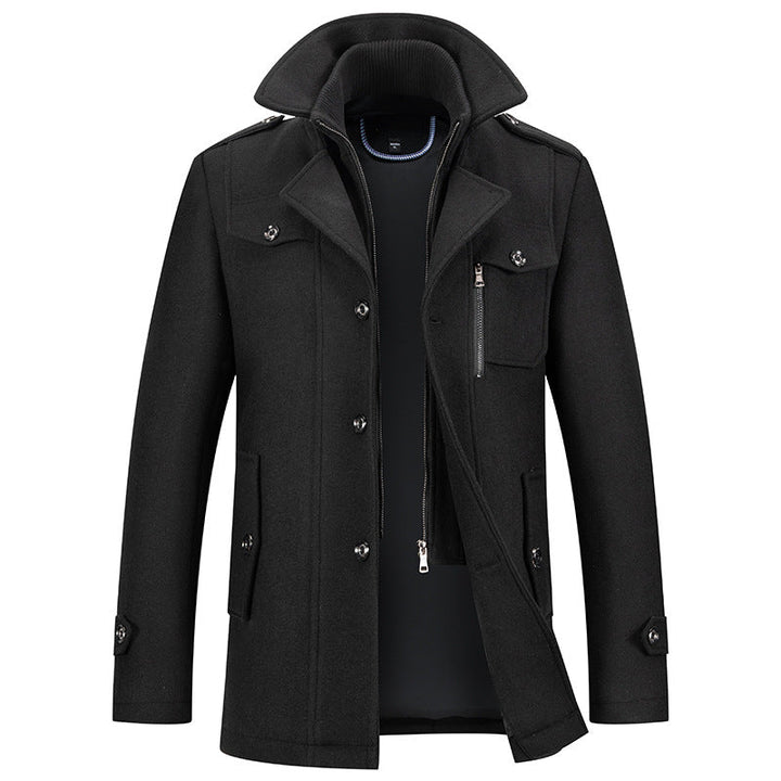 MANTEAU D'HIVER LONG POUR HOMME