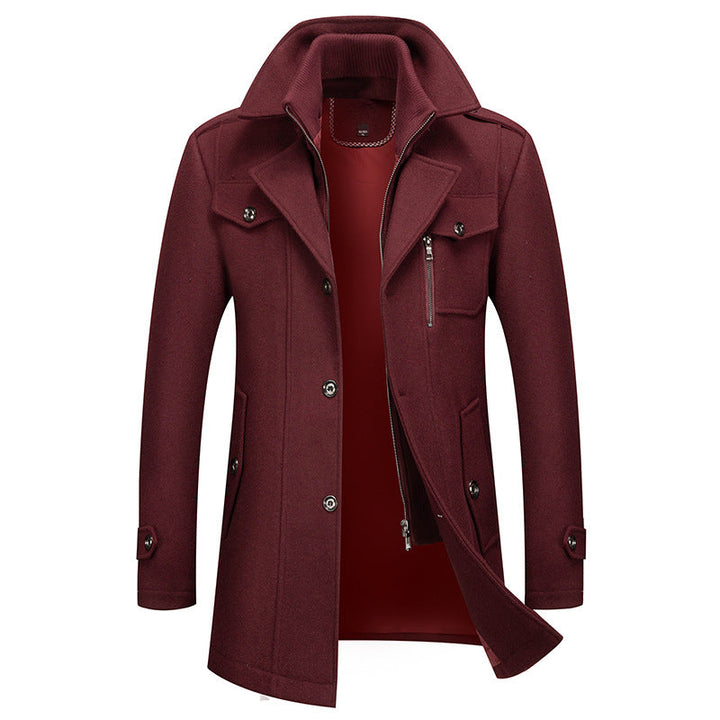 MANTEAU D'HIVER LONG POUR HOMME