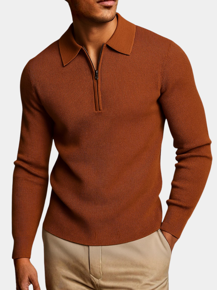 SWEAT CLASSIQUE EN MAILLE WAFFLE POUR HOMME