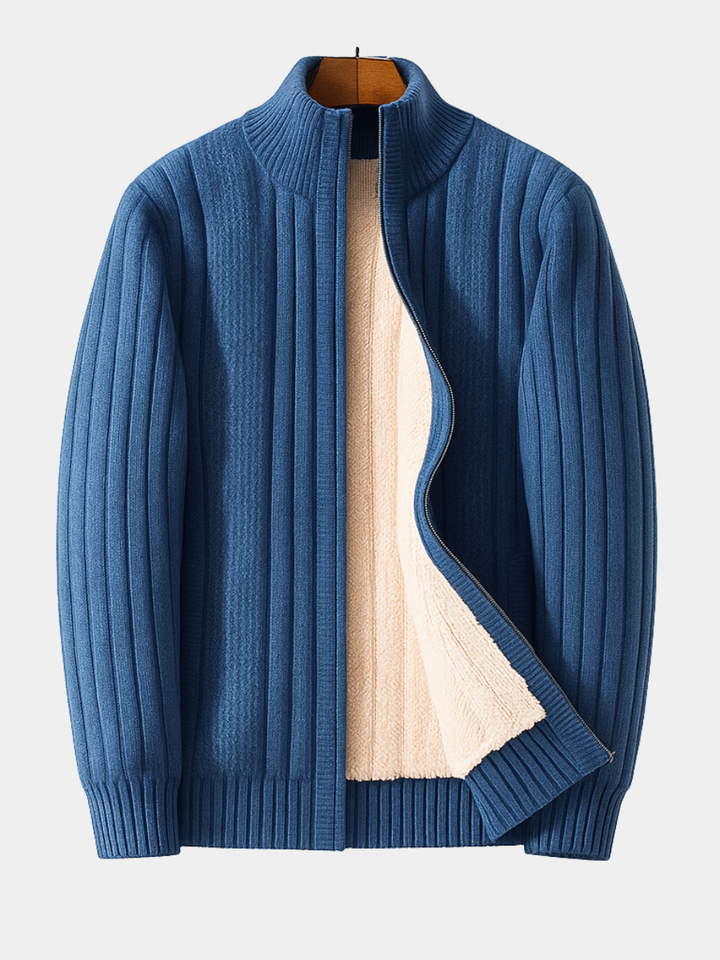 CARDIGAN ÉLÉGANT ET MODE AVEC ZIP POUR HOMME