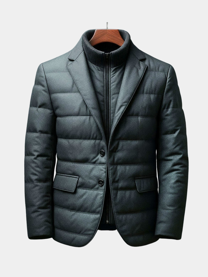VESTE HYBRIDE MATELASSÉE POUR HOMME