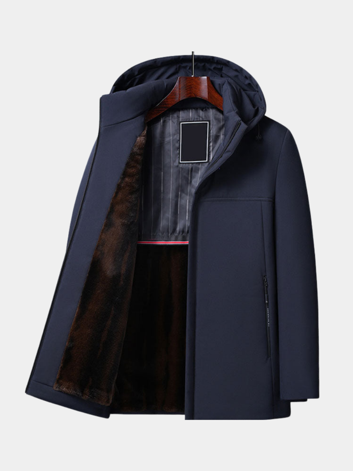 VESTE D’HIVER CLASSIQUE ET ÉLÉGANTE POUR HOMME