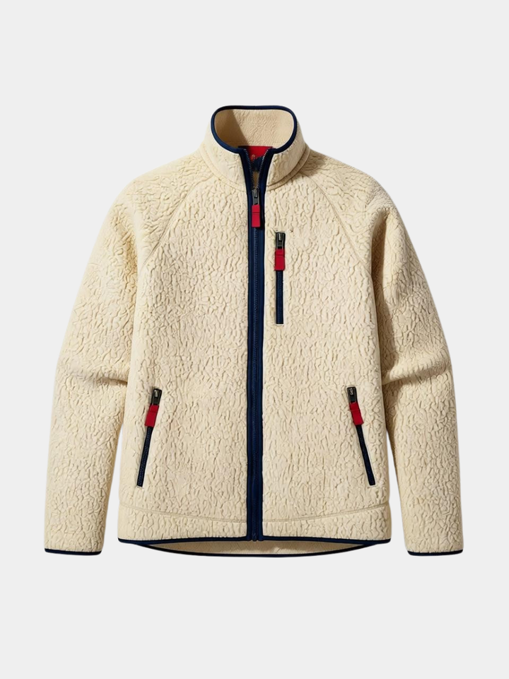 VESTE EN POLAIRE SHERPA POUR HOMME