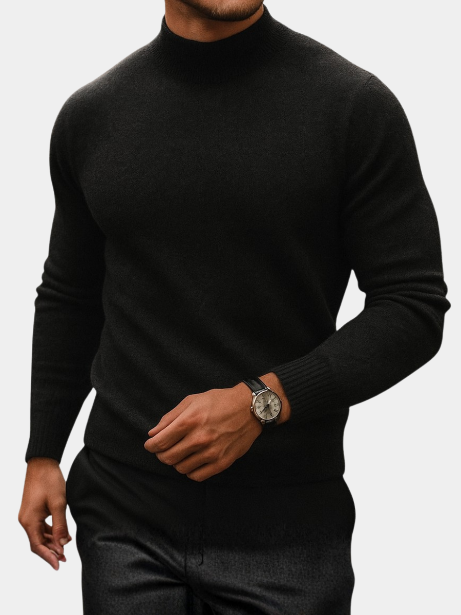 PULL À COL EN LAINE POUR HOMME