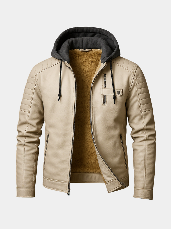 VESTE À CAPUCHE ÉLÉGANTE ET RAFFINÉE POUR HOMME