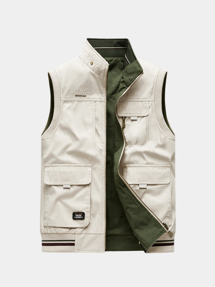 GILET ÉLÉGANT CLASSIQUE POUR HOMMES