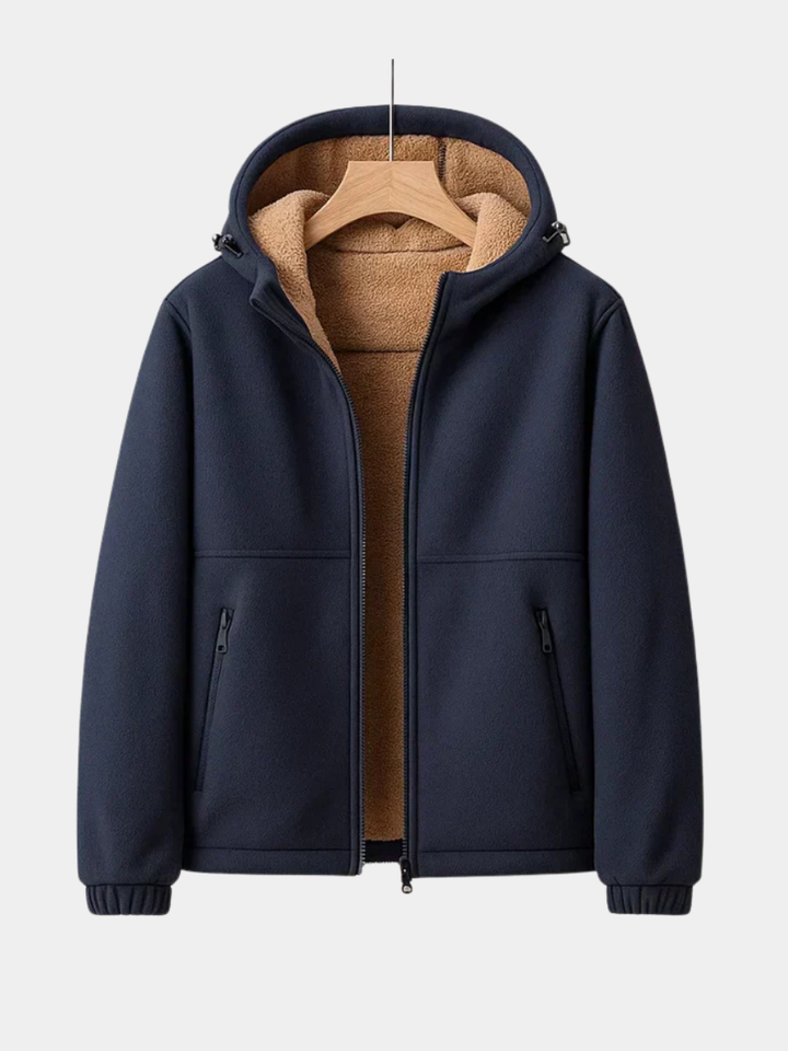 VESTE D'HIVER EN LAINE POUR HOMME