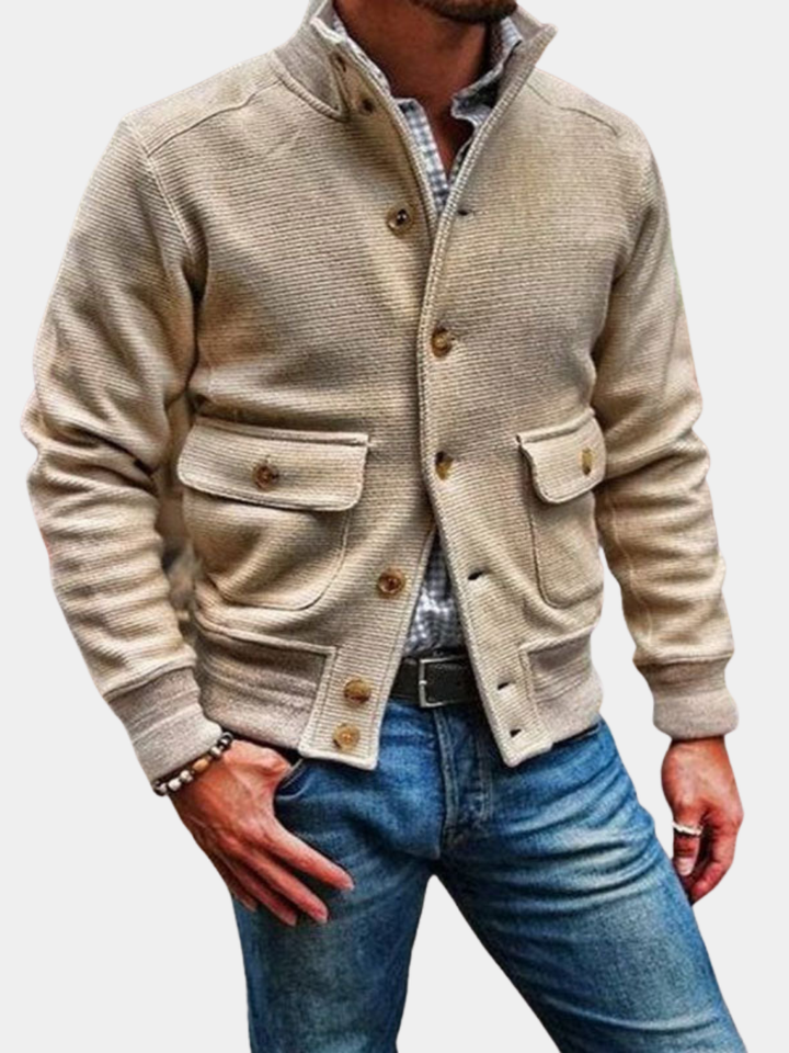 VESTE COL MONTANT POUR HOMME
