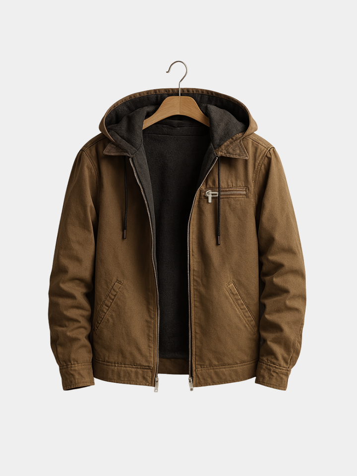 VESTE DOUBLÉE POLAIRE POUR HOMME