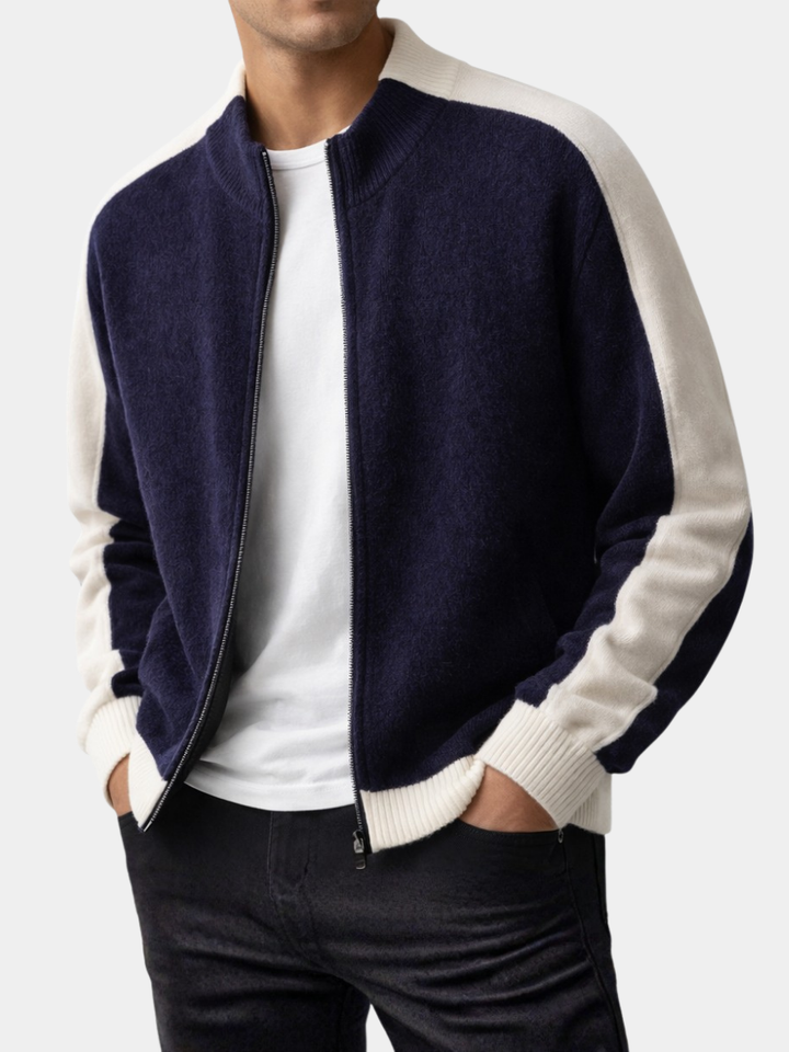 VESTE EN LAINE MÉRINOS POUR HOMME