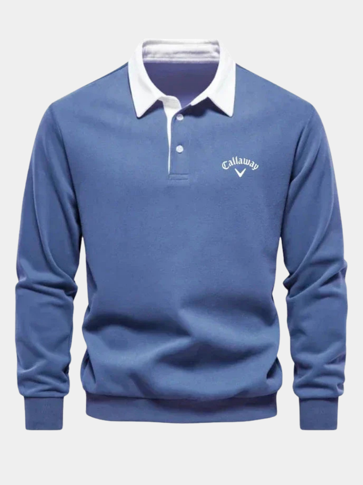 PULL POLO AVEC DES CONTRASTES RAFFINÉS
