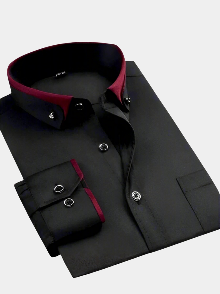 CHEMISE CLASSIQUE À MANCHES LONGUES