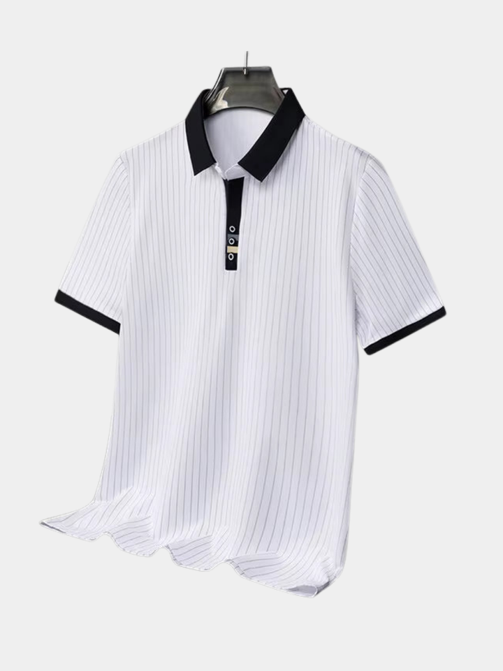 POLO À RAYURES RAFFINÉE