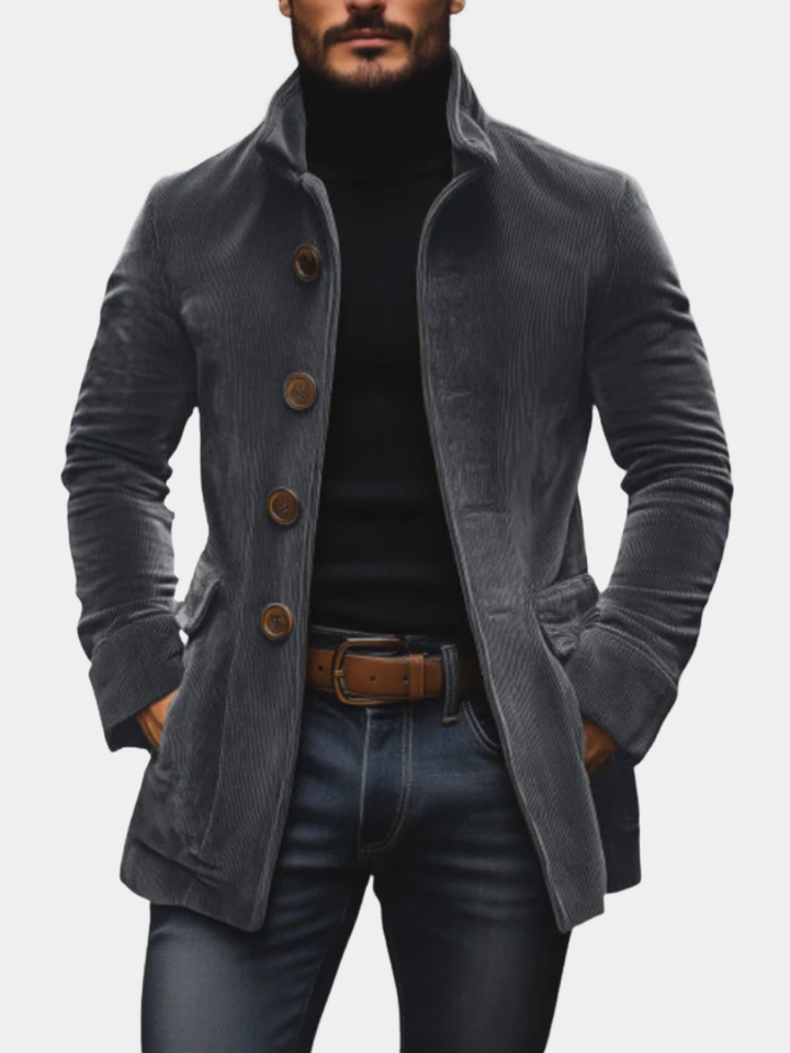 VESTE CÔTELÉE ÉLÉGANTE POUR HOMME