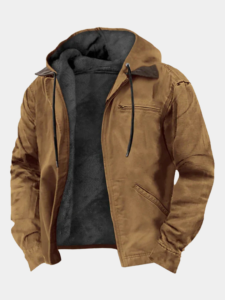 VESTE AVEC CAPUCHE POUR HOMME AUTOMNALE