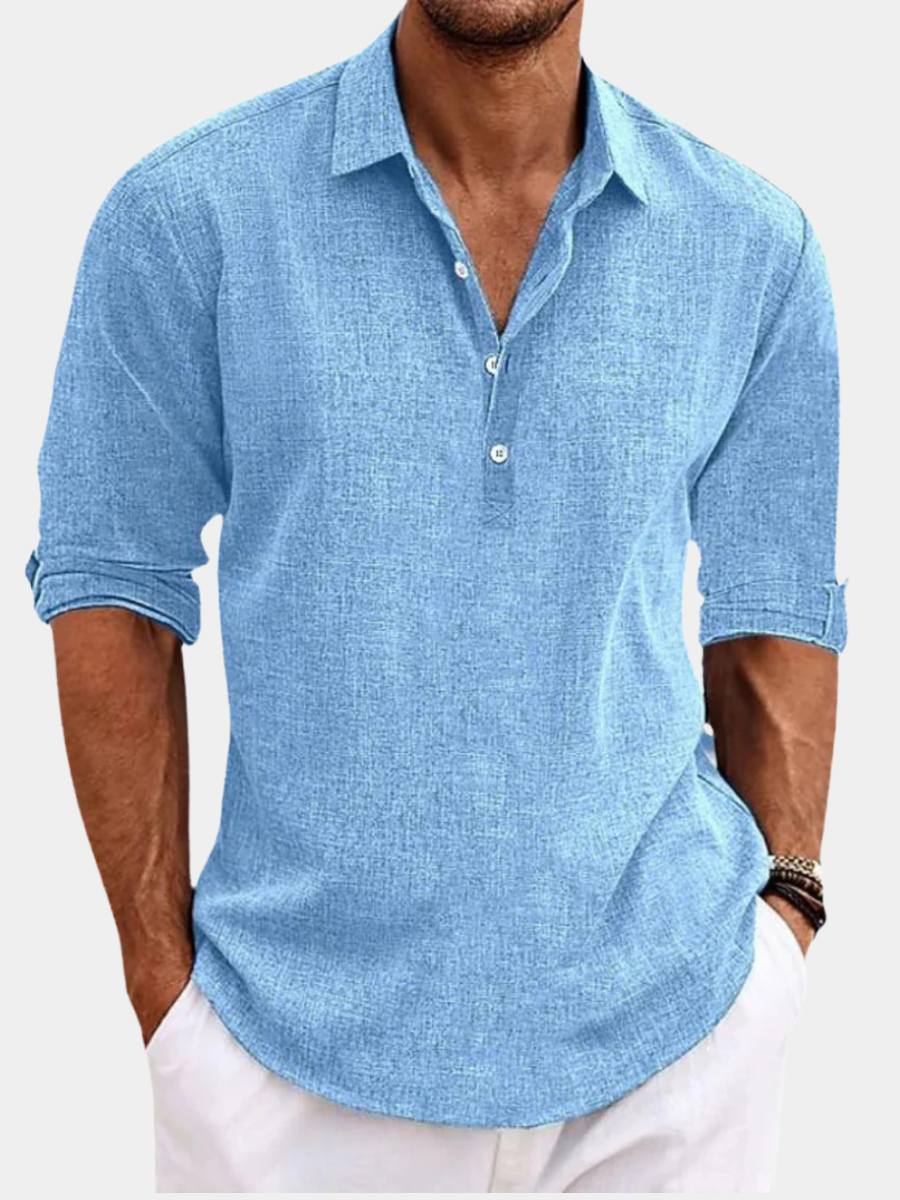 CHEMISE CLASSIQUE EN COTON POUR HOMME
