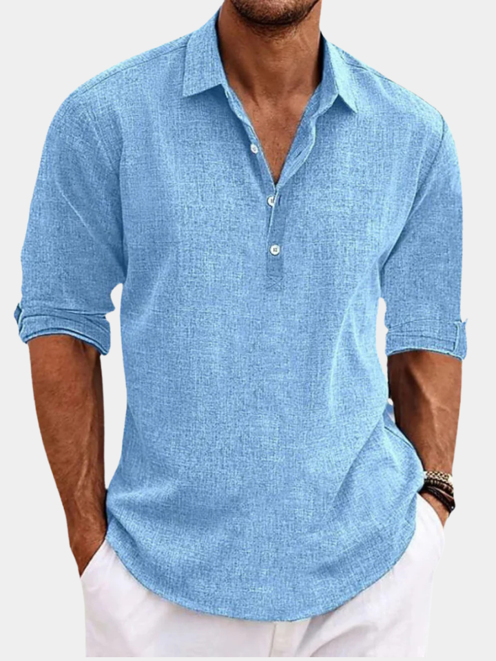 CHEMISE CLASSIQUE EN COTON POUR HOMME