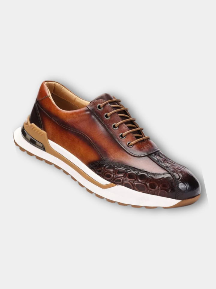 BASKETS EN CUIR POUR HOMMES