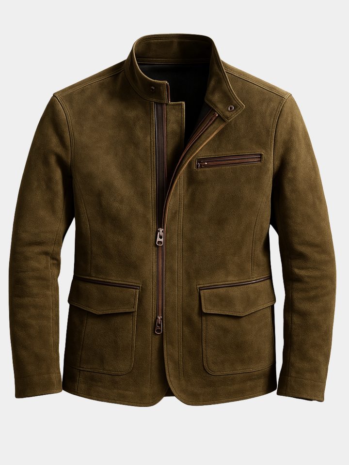 VESTE EN DAIM