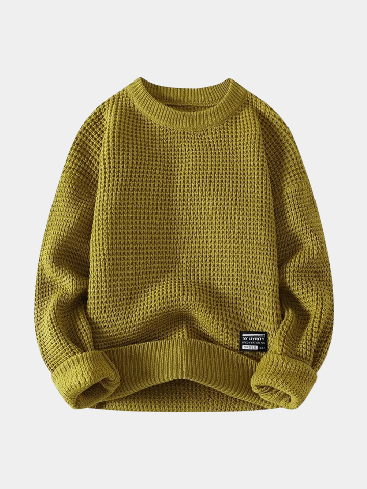 PULL EN MAILLE TEXTURÉ POUR HOMME
