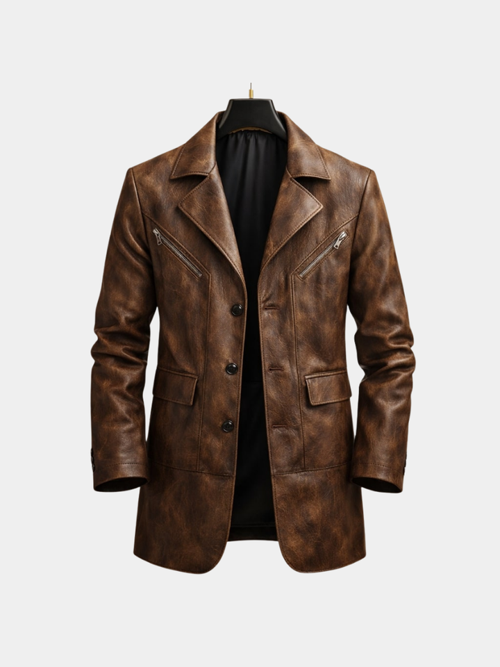 VESTE À PANNEAU STRUCTURÉ POUR HOMME