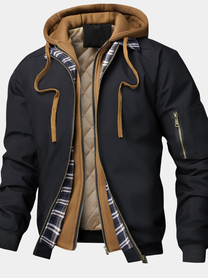 VESTE BOMBER REMBOURRÉE POUR HOMME