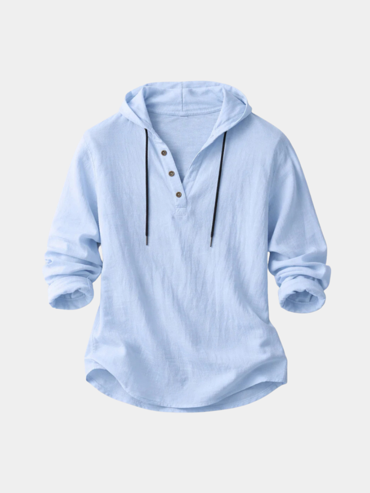 CHEMISE À CAPUCHE ÉLÉGANTE POUR HOMME