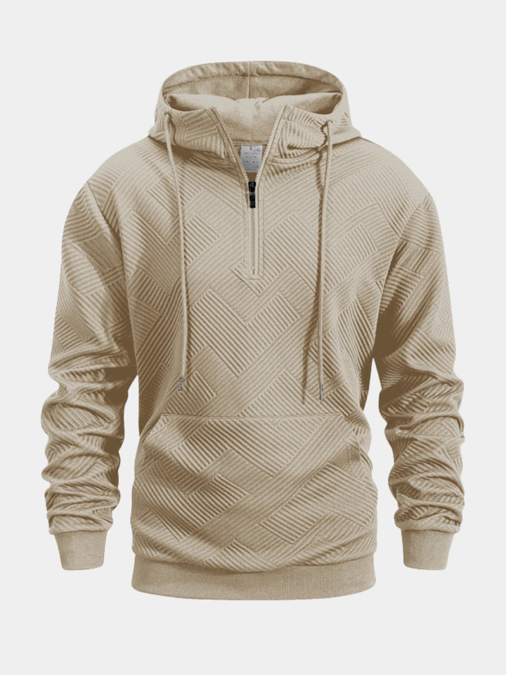 SWEAT À COL ZIPPÉ QUARTER