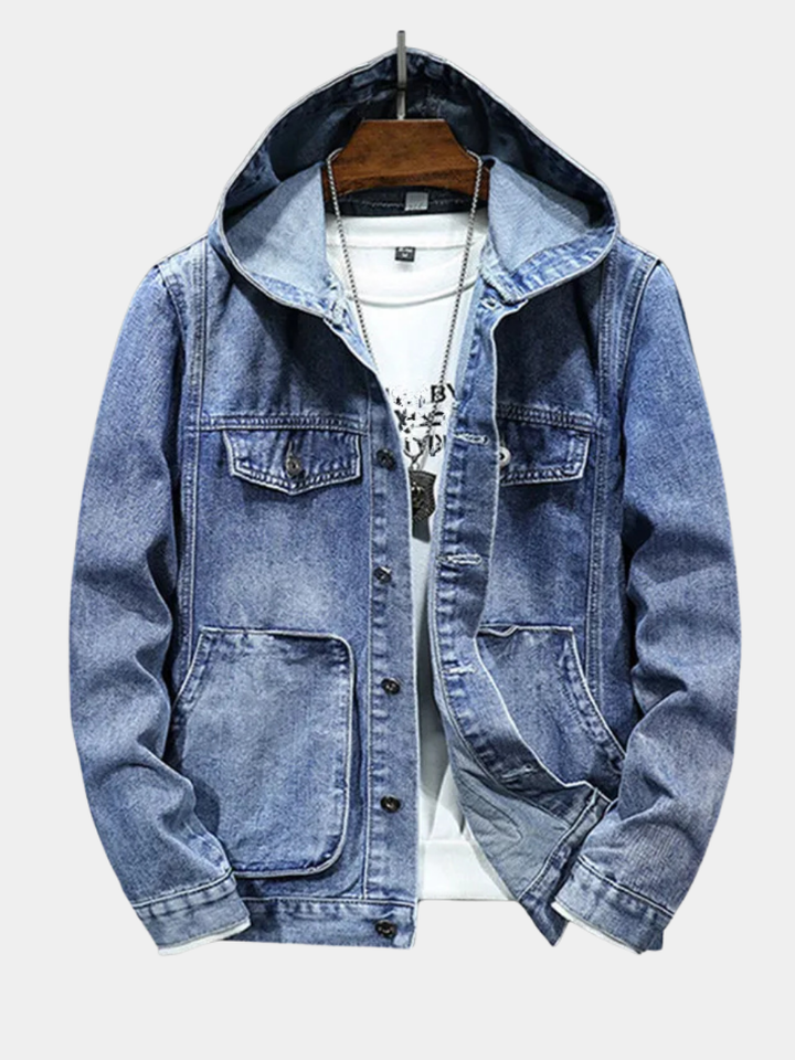 SWEAT EN DENIM RÉTRO