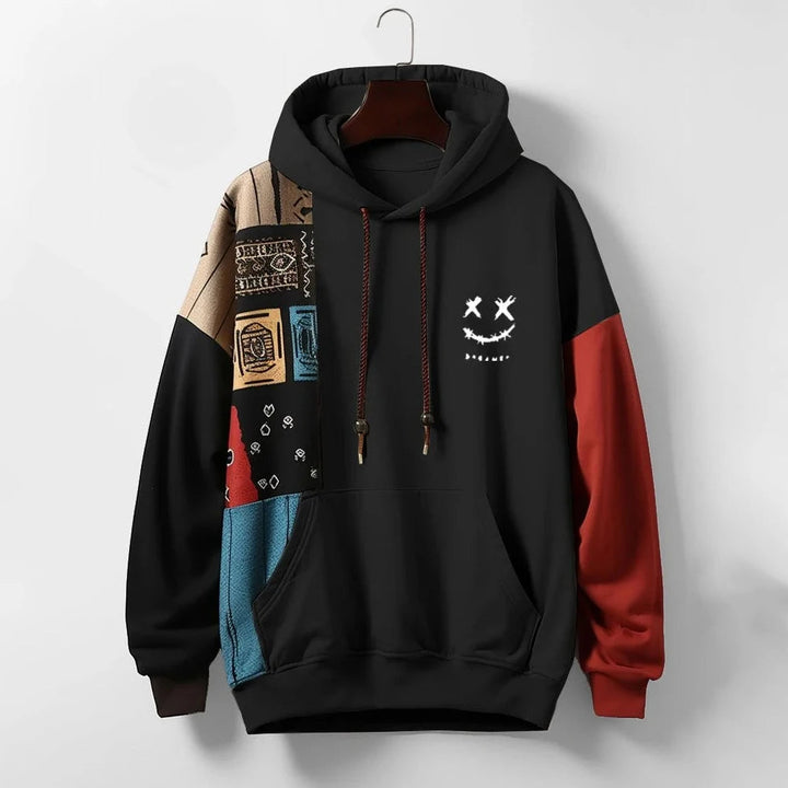 SWEATSHIRT À MOTIFS POUR HOMMES