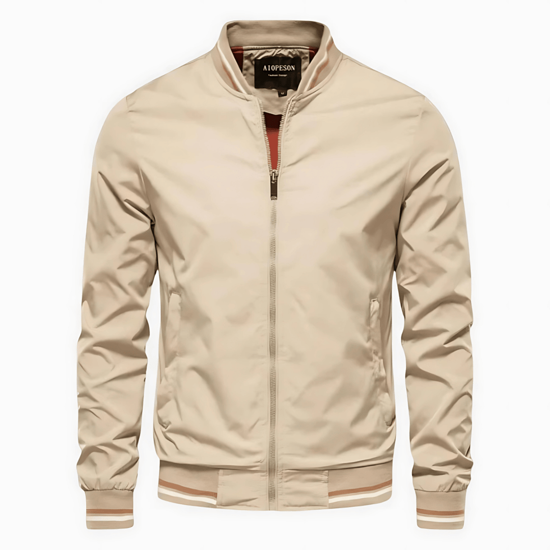 VESTE BOMBER DE LUXE POUR HOMME POUR L'AUTOMNE