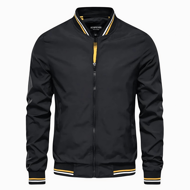 VESTE BOMBER DE LUXE POUR HOMME POUR L'AUTOMNE
