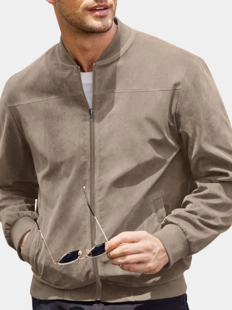 Elegant Suede Jacket