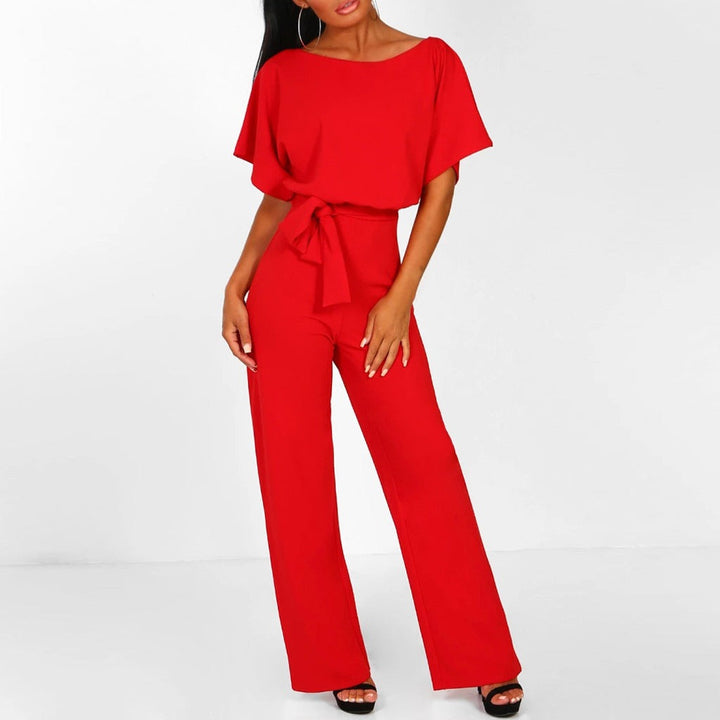 Elianne | Combinaison élégante à taille nouée