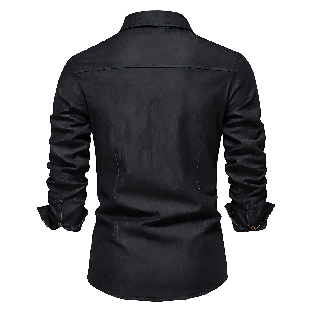 LAURENT MONACO | CHEMISE EN DENIM POUR HOMME