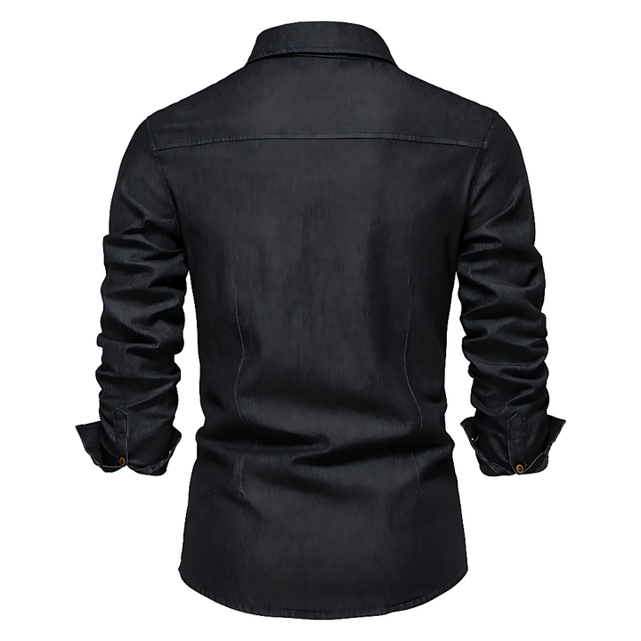 LAURENT MONACO | CHEMISE EN DENIM POUR HOMME