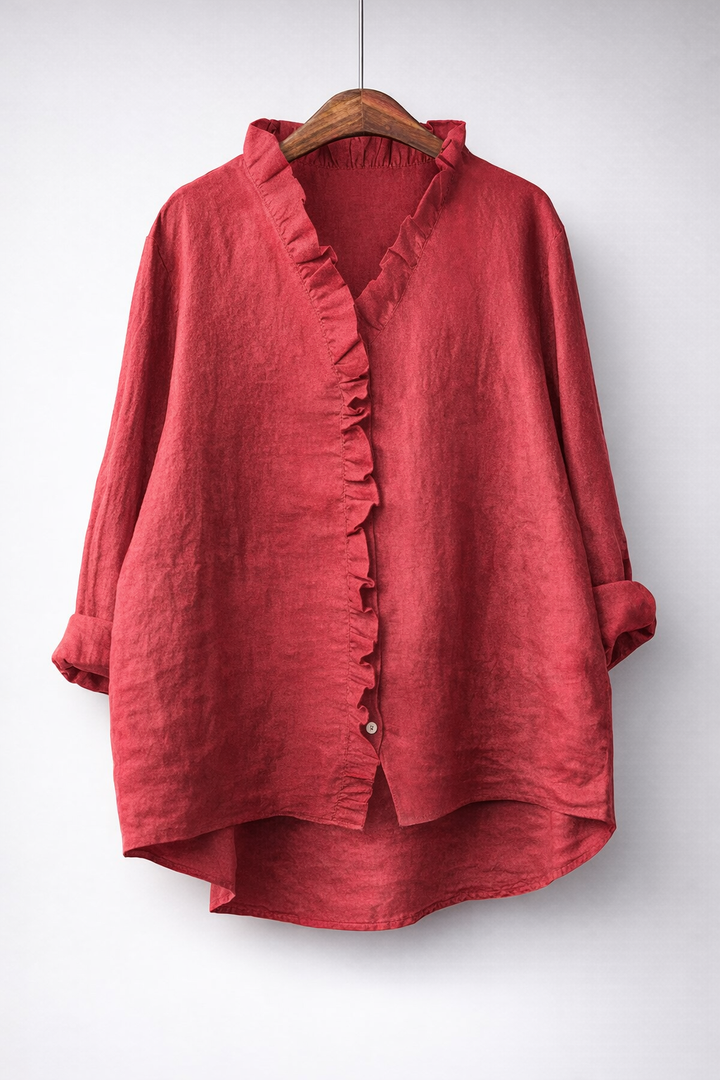 Sanelle | Chemise Élégante à Volants