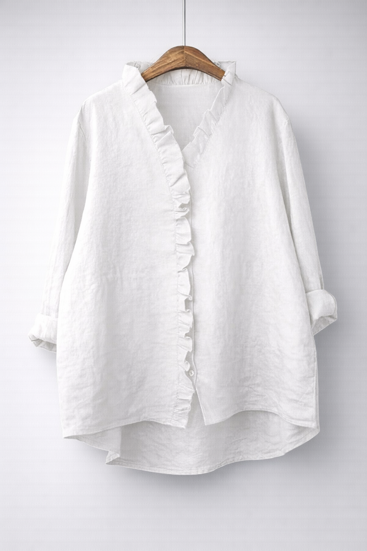 Sanelle | Chemise Élégante à Volants