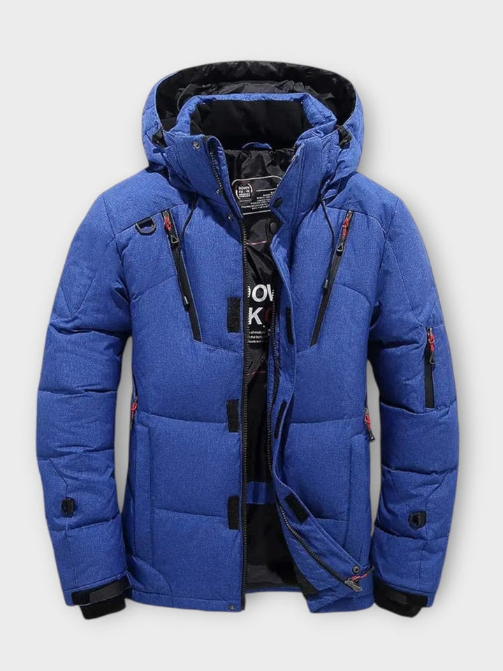 VESTE D'HIVER SOLIDE POUR HOMME