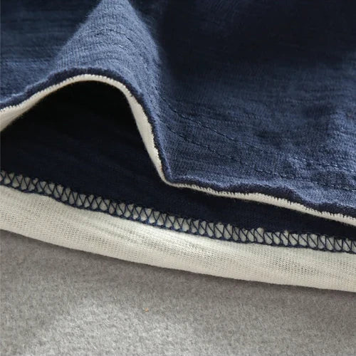 CHEMISE À MANCHES LONGUES EN COTON