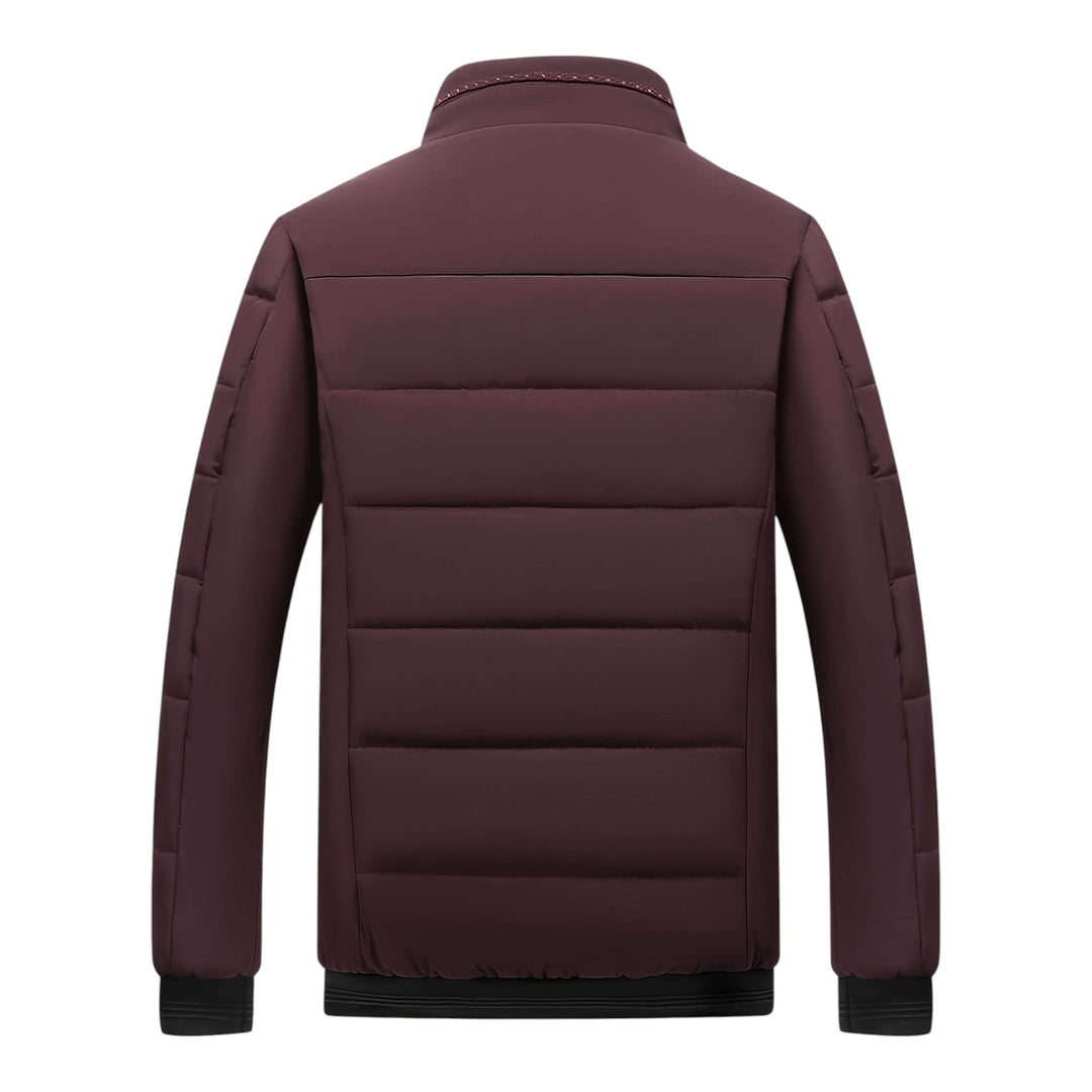 VESTE D’HIVER ÉLÉGANTE ZIPPÉE POUR HOMME