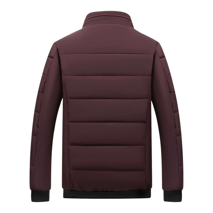 VESTE D’HIVER ÉLÉGANTE ZIPPÉE POUR HOMME