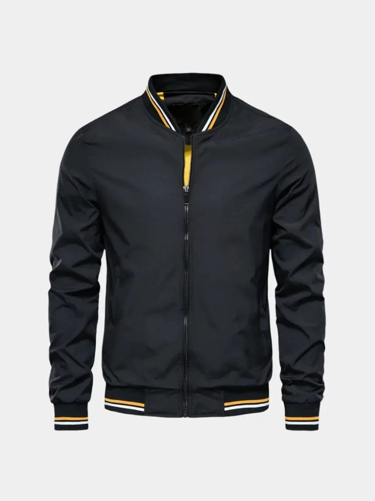 YANN | Blouson aviateur en coton brossé — coupe casual décontractée