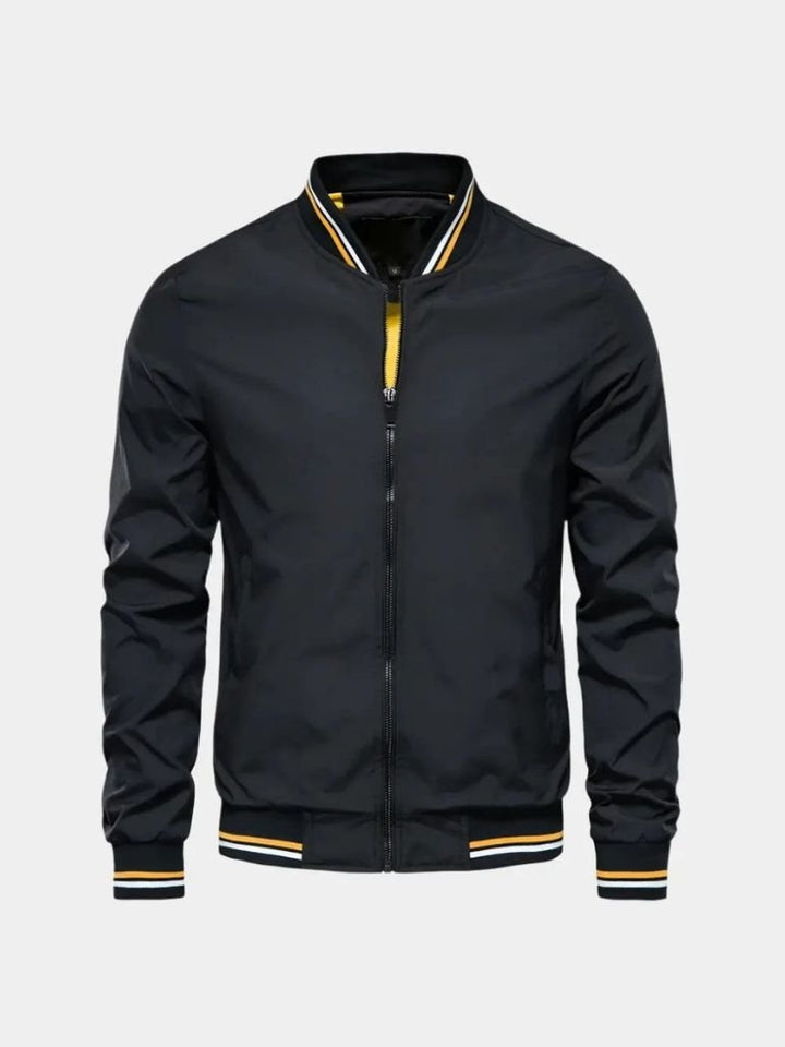 YANN | Blouson aviateur en coton brossé — coupe casual décontractée
