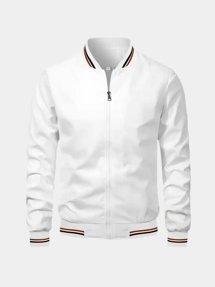 YANN | Blouson aviateur en coton brossé — coupe casual décontractée