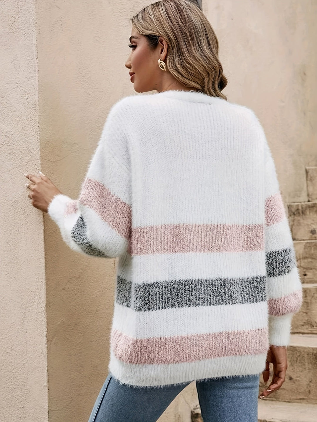 Camille Cannes | Cardigan rayé femme
